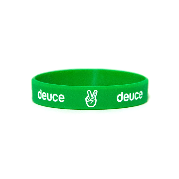 ［ユースサイズのみ］deuce リストバンド【Baller Band】1個入 グリーン バスケ用品専門店 BB KONG オンラインストア