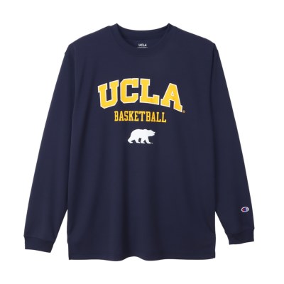 チャンピオン UCLA ロングTシャツ【C3-YB465 370】ネイビー