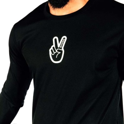 XLサイズのみ］deuce ロングTシャツ【Athletic】ブラック│バスケ用品