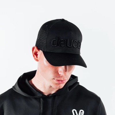 deuce トラッカーハット ブラック│バスケ用品専門店 BB KONG deuce トラッカーハット ブラック│バスケ用品専門店 BB KONG