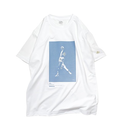 Mewship Tシャツ【OVER HUMAN - Future】White×D.Blue×D.Yellow 