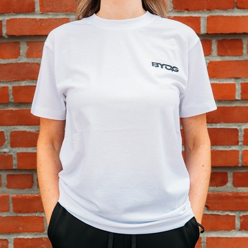 deuce Tシャツ クリーム色 deuce ストリートTシャツ【BYOG WAVY】クリムゾン│バスケ用品