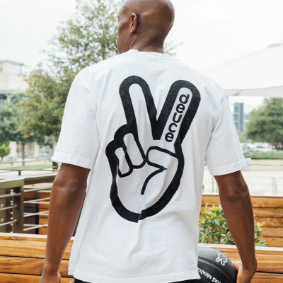 deuce ロゴTシャツ　Mサイズ　新品 Mサイズのみ］deuce ストリートTシャツ【STATEMENT】ホワイト