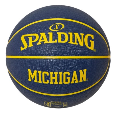 スポルディング×ミシガン大学 バスケットボール 7号球【COMPOSITE】77