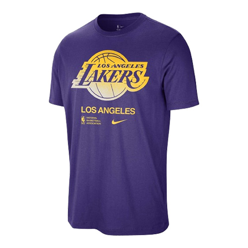 ナイキ NBA LAL コートサイドTシャツ レイカーズ【HF0878-504】フィールドパープル│バスケ用品専門店 BB KONG オンラインストア