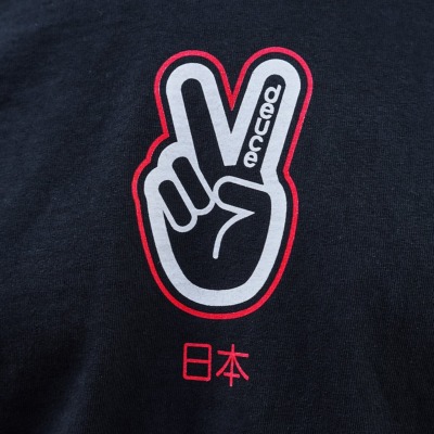 deuce ストリートTシャツ【JAPAN】ブラック│バスケ用品専門店