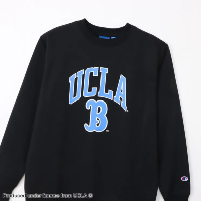 UCLA NBA バスケ スウェット セットアップ チャンピオン UCLA テックウィーブ テリー クルーネック スウェット
