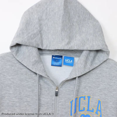 チャンピオン UCLA ジップフーデッドスウェット【C3-AB162 070