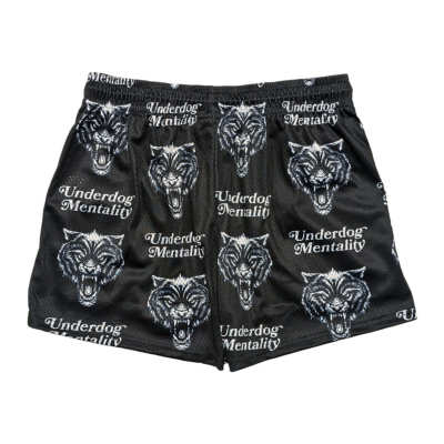 deuce メッシュショーツ【Underdog Mentality】ブラック/ホワイト│バスケ用品専門店 BB KONG オンラインストア