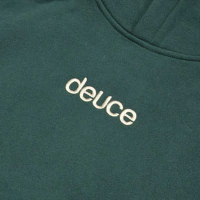 Mサイズのみ]deuce Hoodie【PEACE】フォレストグリーン│バスケ用品