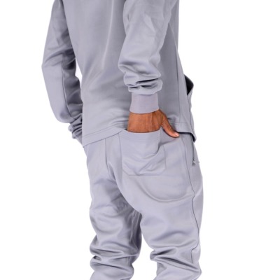 deuce デュース トラックジャケット グレー Needles - needles studious 別注 23ss トラックジャケット