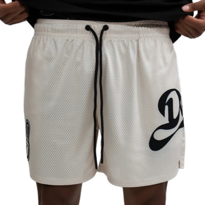 deuce メッシュショーツ【DEUCECURC】クリーム│バスケ用品専門店 BB