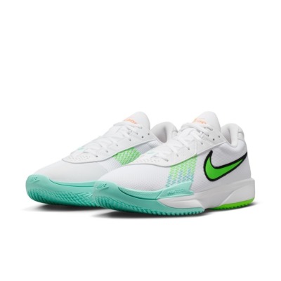 White/Bleached Turquoise/Black/Green Strike