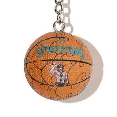 ONE PIECE メラメラの実×スポルディング キーチェーン【11-009PM