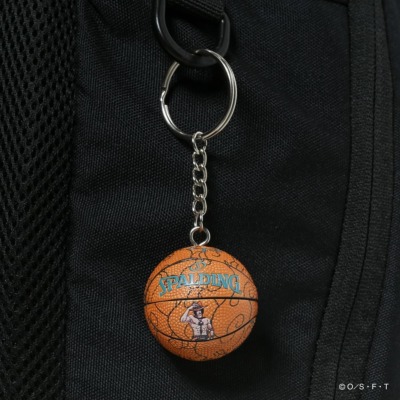 ONE PIECE メラメラの実×スポルディング キーチェーン【11-009PM