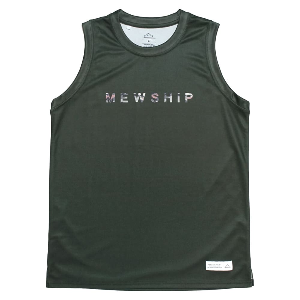 Mewship タンクトップ【LOGO BASIC TANK】DGR×MOUNTAIN CAMO