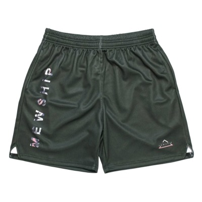 Mewship vNeBXpcyLOGO BASIC SHORTSzDGR~MOUNTAIN CAMO