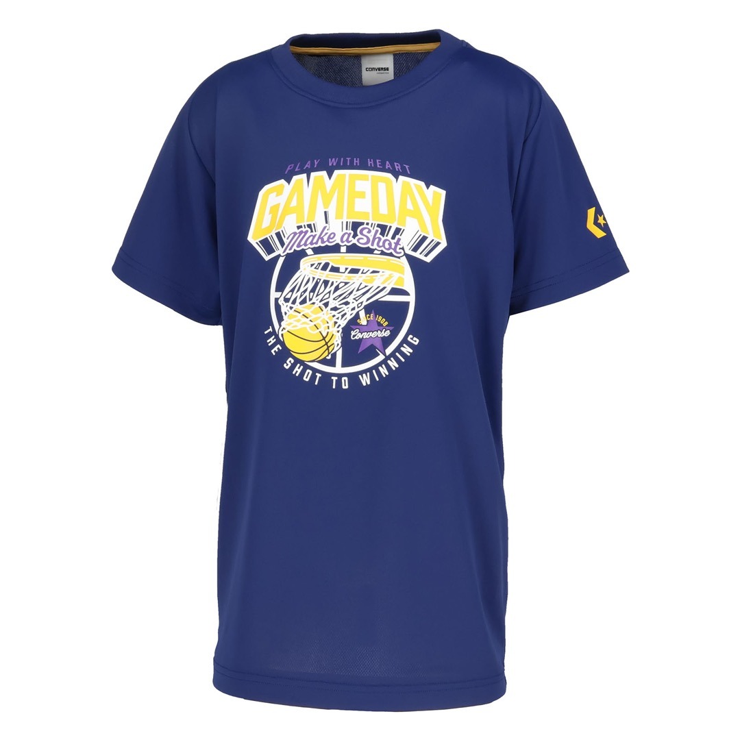 コンバース ジュニアプリントTシャツ【CB452351 2800】C