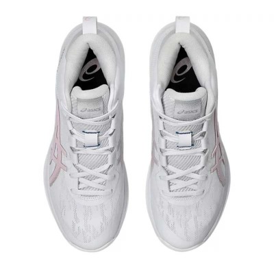 asics ゲルフープv17バスケットボールシューズ 女性用 ホワイト/ピンク アシックス ゲルフープV17 EXTRA WIDE【1063A097.100】White