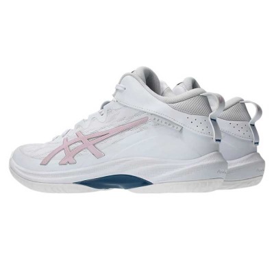 asics ゲルフープv17バスケットボールシューズ 女性用 ホワイト/ピンク asics ゲルフープv17バスケットボールシューズ 女性用 ホワイト