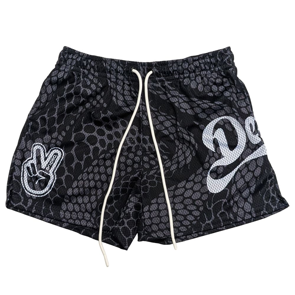 deuce メッシュショーツ【Black Mamba】ブラック│バスケ用品