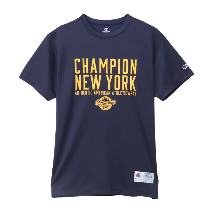 チャンピオン ショートスリーブTシャツ【C3-CB358 370】ネイビー