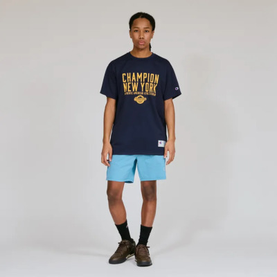 チャンピオン ショートスリーブTシャツ【C3-CB358 370】ネイビー