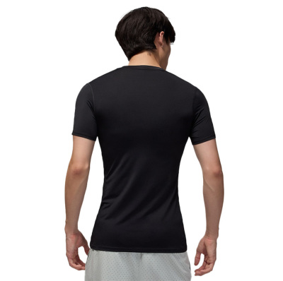 Jordan DRI-FIT 半袖 フーディ 黒 Jordan ジョーダン（JORDAN）（メンズ）バスケットボールウェア