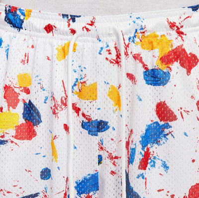 ナイキ DRI-FIT メッシュショーツ【HV1883-100】ホワイト/ブラック