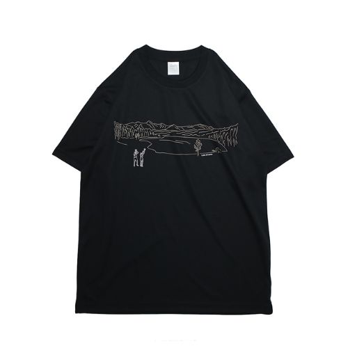 Mewship Tシャツ【Lake of zone】BK×BG×WH│バスケ用品専門店 BB