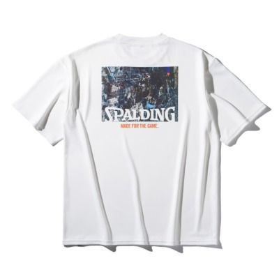スポルディング バスケTシャツグランジウォール 【SMT25120