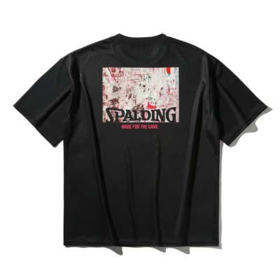 スポルディング バスケTシャツグランジウォール 【SMT25120