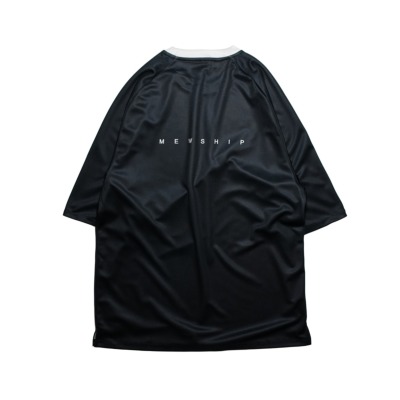 Mewship バスケTシャツ【MID SLEEVE RAGLAN TEE】BK×BG│バスケ