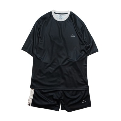 Mewship バスケTシャツ【MID SLEEVE RAGLAN TEE】BK×BG│バスケ用品