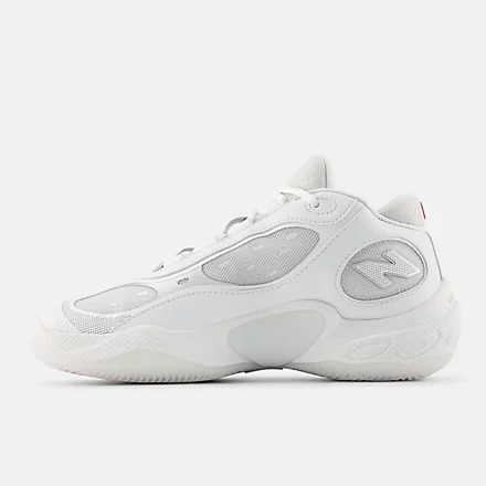 ニューバランス FRESH FOAM BB V3【BBFRSWH32E】White with Team Red