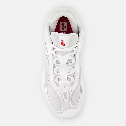 ニューバランス FRESH FOAM BB V3【BBFRSWH32E】White with Team Red