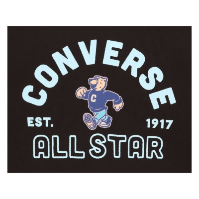 コンバース プリント ロングスリーブシャツ【CB252359L 1922】ブラック