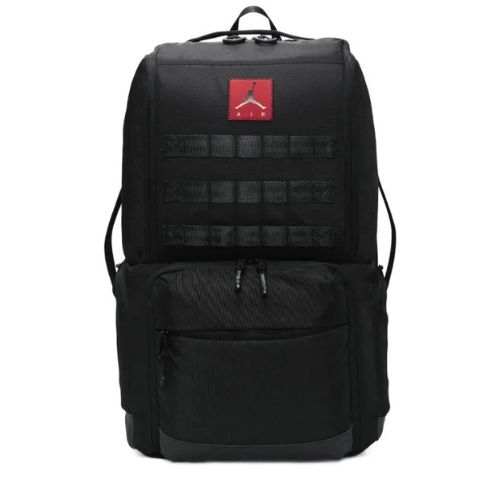 【未使用】ジョーダン バックパック 希少モデル 刺繍ロゴ 大容量 ブラック 海外限定］ジョーダン Collectors バックパック【9B0558-023】ブラック