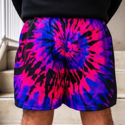 deuce メッシュショーツ【Tie Dye Miami Vice】マルチ│バスケ用品専門