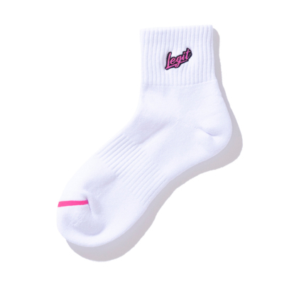 LEGIT �V���[�g�\�b�N�X�yBRUSH UP SHORT SOCKS�z�z���C�g/�s���N SO-05