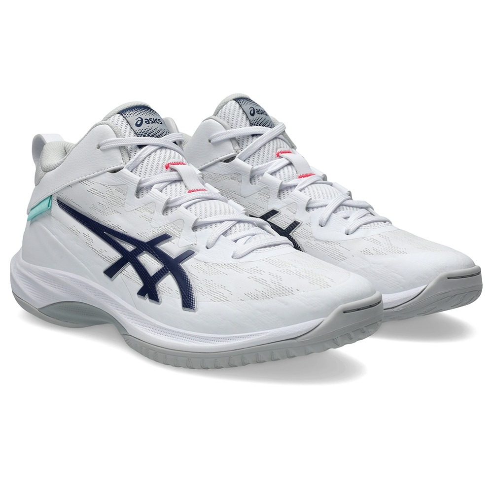 アシックス ゲルフープV17 STANDARD【1063A096.104】WHITE/BLUE