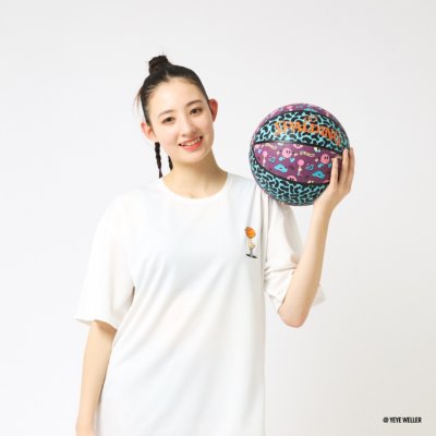 スポルディング×YEYE WELLER バスケットボール 7号球【イェイェ