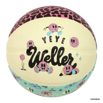 スポルディング×YEYE WELLER バスケットボール 5号球【イェイェ