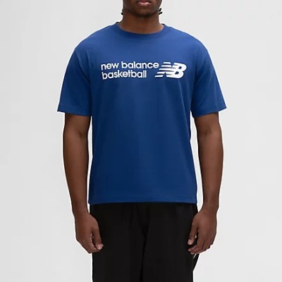 ニューバランス バスケットボール ロゴグラフィックTシャツ【MT6149IS