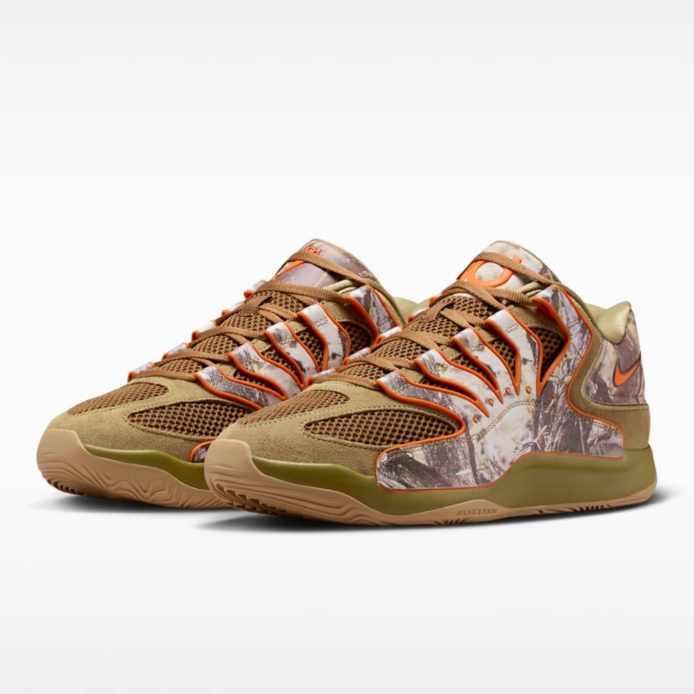 ナイキ KD18 PER EP【IO7518-900】Coyote/Medium Brown/Safety Orange