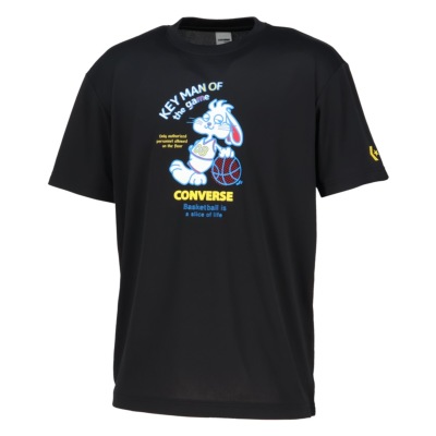 コンバース プリントバスケTシャツ【CB261359】│バスケ用品専門店 BB