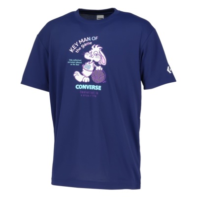 コンバース プリントバスケTシャツ【CB261359】│バスケ用品専門店 BB