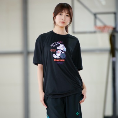 コンバース プリントバスケTシャツ【CB261359】│バスケ用品専門店 BB