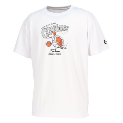 コンバース プリントバスケTシャツ【CB261361】│バスケ用品専門店 BB